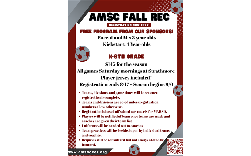 Fall recreation now open!